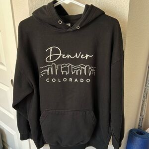 Homespun “Denver Colorado” adult XL hoodie